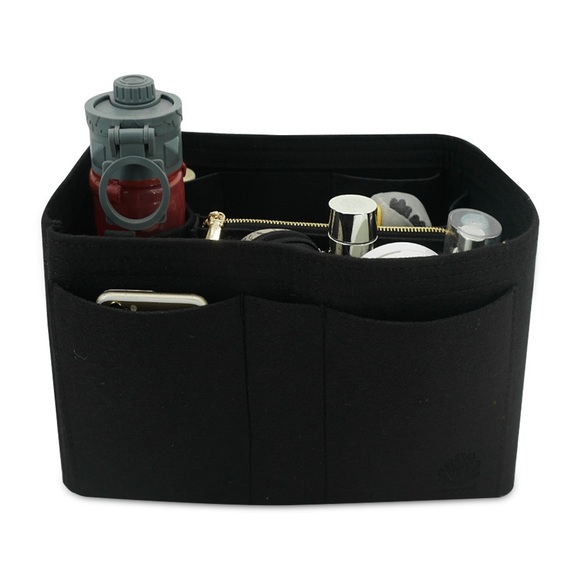 BAG PURSE INSERT ORGANIZER - BLACK - Picture 6 of 7